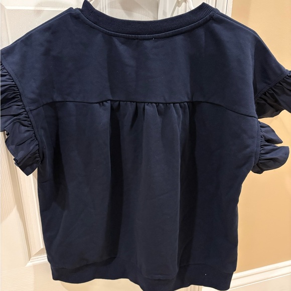 NWT Voy Ruffle Ribbon Bow Top - Picture 6 of 7